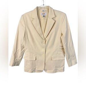 Talbots yellow Women's Suit Jacket